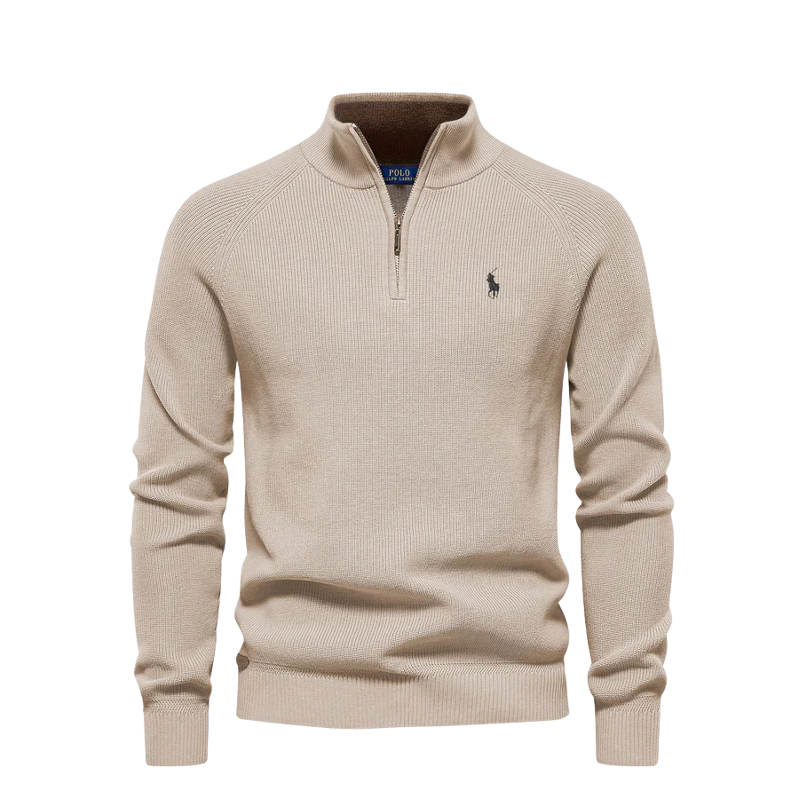 Evander Pullover - Eleganz aus Premium-Wolle