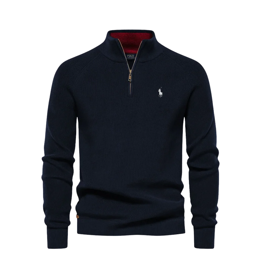 Evander Pullover - Eleganz aus Premium-Wolle